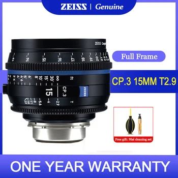 ZEISS CP.3 15mm T2.9 Compact Prime Cinema Lente Para Canon EF/MFT/PL/Nikon F/Sony E Montagem de Câmeras
