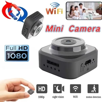 Mini wi-Fi Câmera HD 1080P sem Fio da Câmera de Segurança em Casa de Detecção de Movimento do IP de P2P Gravador DVR Micro Webcam câmera Pequena Kamera
