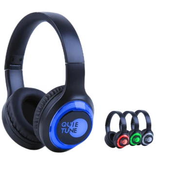 Silent Disco Fone de ouvido sem Fio Com LED(20 Fone de ouvido +1 TC-4Transmitter +1 Carregador )