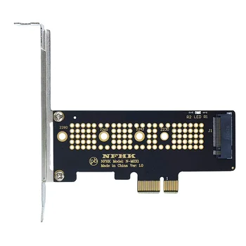 NVMe PCIe M. 2 NGFF SSD PCIe X1 Adaptador de Cartão PCIe X1 para M. 2 Suporte de Cartão 2230 2242 2280 2260 Tamanho NVMe M. 2 SSD