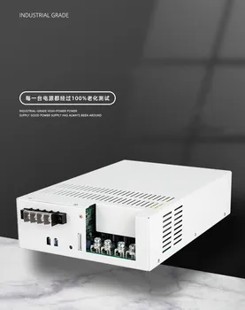 CHUX Ac Tensão Dc Adjustabler Fonte de Alimentação de Comutação 0-12V 24V, 36V 48V 60V 72V 100V, 200V 300V 4000W SMPS-Fonte de Alimentação LED