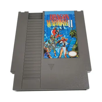 Dragon Warrior 2 Para Jogos de NES Monte,8 Bits 72Pin Jogo de Vídeo do Cartão,PAL e na Versão para os EUA Cartucho do Jogo