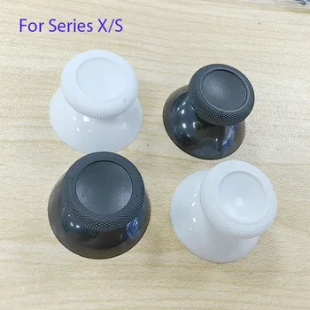 100PCS Preto 3D Analógico manípulos Caps para o XBox, Uma Série de X S XSS XSX Controlador Analógico Manípulos Cogumelo Apertos de Cobertura