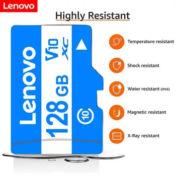 A Lenovo SD de 2 tb de Cartão de Grande Capacidade de 1 tb de Memória SD, Cartão Flash SD Classe 10 Cartão de 512 GB 256 GB de 128GB 64GB 32GB Cartao De Memoria