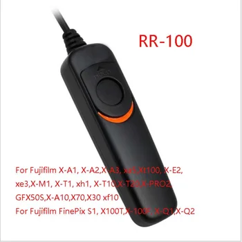 1 Pcs RR-100 Interruptor Remoto Para Fujifilm Para a fuji X-T3 X-T30 GFX 50R 50 XT3 XT30 XT2 câmara RR100 de Liberação do Obturador de Controle Cabo de