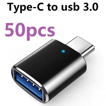 Adaptador USB 3.0 Para a-Tipo C Adaptador OTG USB do Tipo C, do sexo Masculino Para Micro Fêmea Converter Para Macbook USB C OTG Conector de Telefone, Placas de