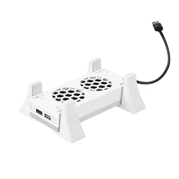 Jogo de Console Ventoinha de Arrefecimento Stand da Base de dados de 3 Velocidade Ajustável Com Luz de LED da Porta USB Para a Série Titular Jogo de Acessórios de Peças