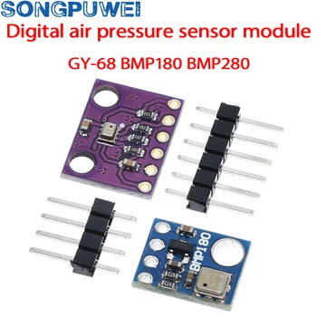 GY-68 BMP180 BMP280 Digital Sensor de Pressão Barométrica Módulo para Arduino