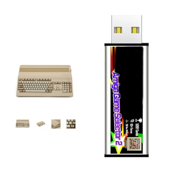 Jogo profissional Lançadores de Jogo Seletor Abraça o Vintage para Amiga500 Mini