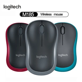Logitech M185 Mouse sem Fio Design Simétrico com USB Nano Receptor para Windows, Mac OS Linux Apoio Oficial Teste