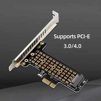 M. 2 NVME Para PCIe4.0 X1 Cartão de Expansão de 32Gbps Suporte a PCIe X1 X4 X8 X16 Interface com Dissipador de Calor para o SSD 2230/2242/2260/2280