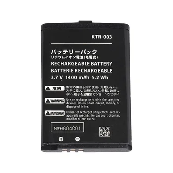 3,7 V 1400mAh 5.2 Wh KTR-003 ktr 003 Novo 3ds Recarregável da Bateria de Substituição para o Novo Nintendo 3DS N3DS Jogador de Jogo de Ferramenta da Bateria