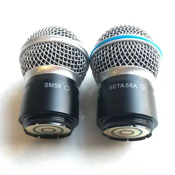 Substituição de Microfone sem Fio Cartucho de Cápsula de Microfone de Cabeça para o Shure Sm58 Sm58s Sm58lc Beta58 Beta58a Pgx24 Beta Slx24
