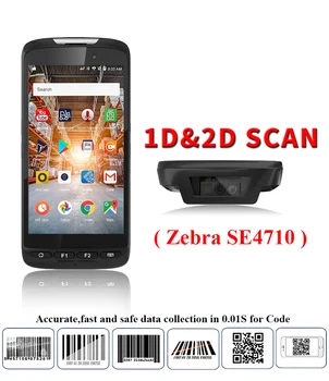 5 polegadas Android 11 OS Robusto PDA 4G 64G 1D 2D Barcode Scanner Portátil de Coletores de Dados WiFi GPS 4G